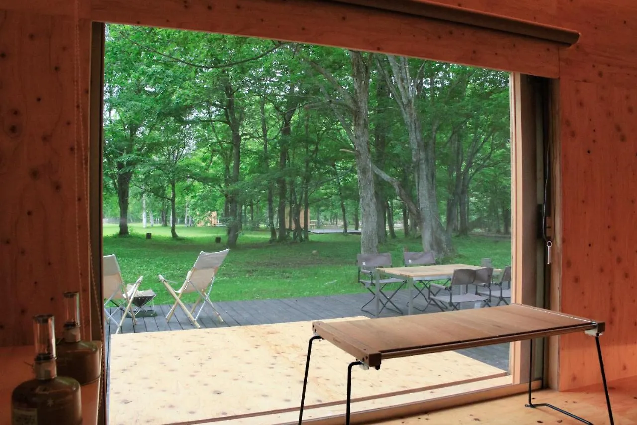 Snow Peak Jyubako（Akaigawa Tomo Playpark） Hotel Luxe tent Akaigawa