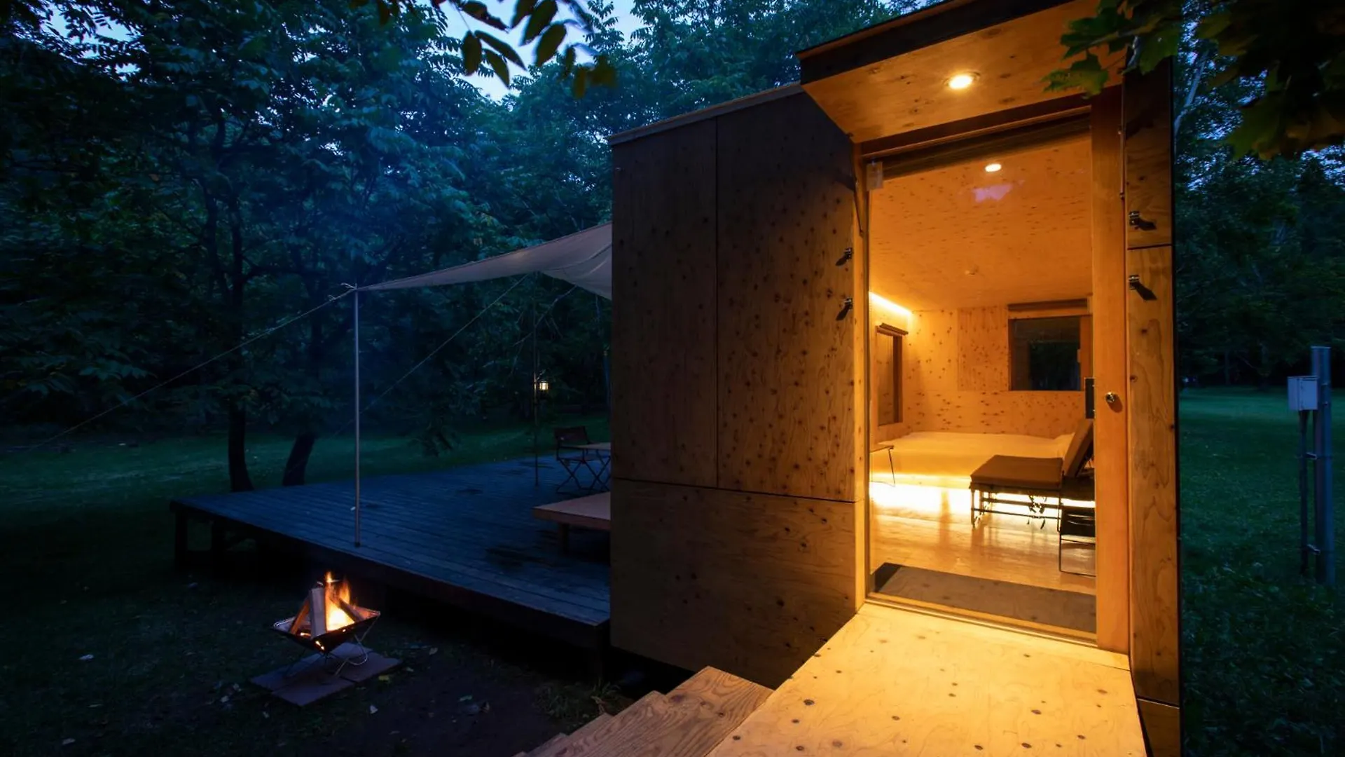 Hotel Snow Peak Jyubako（Akaigawa Tomo Playpark） 2*, Akaigawa Japon